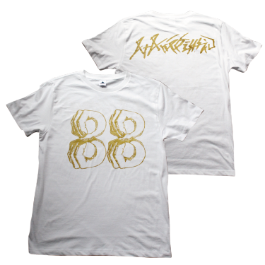⑳88 [White×Gold] T-shirts